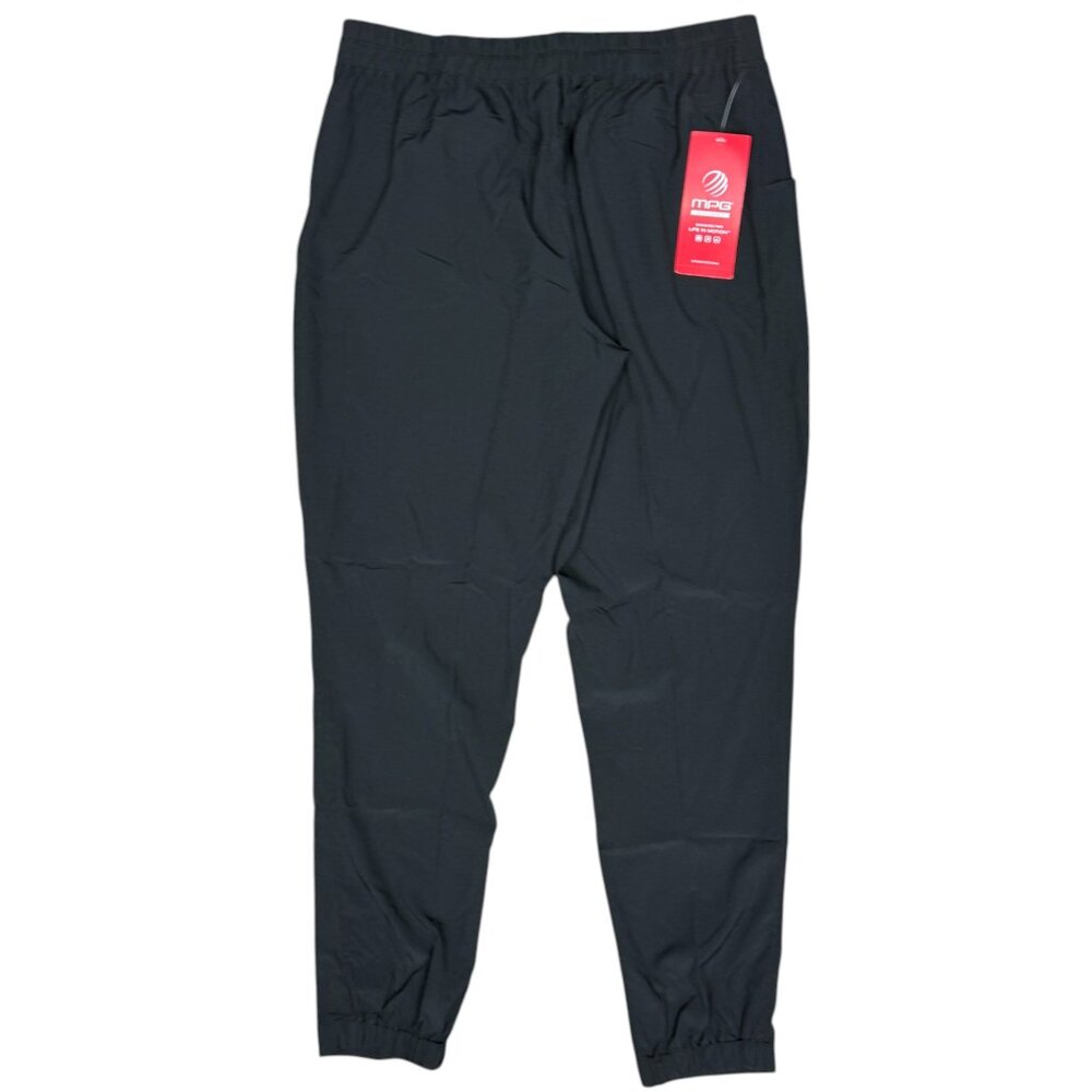 NWT Women's MPG SPORT Blaze Black Stretch Woven Ankle Pants‎ | Size L - Picture 4 of 9